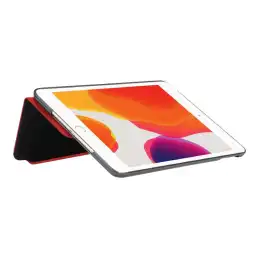 Mobilis Origine - Étui à rabat pour tablette - imitation cuir - rouge - 10.2" - pour Apple 10.2-inch iPad (7... (048030)_3
